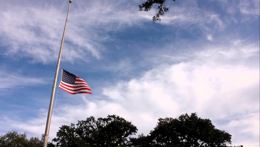 Why is the Flag at Half-Staff?