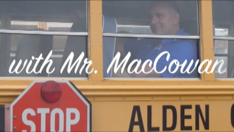Matt Lamb opens this original WACS News segment called Bus Thoughts. Soon, Matt is upstaged by the image of Mr. MacCowan crammed into a small seat as we hear what he really thinks.