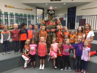 Fireman Bob Visits Kindergarten Classes