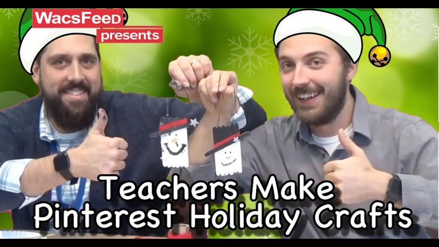 VIDEO%3A+Teachers+Make+Pinterest+Holiday+Crafts