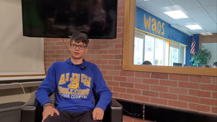 Alden High School sophomore Ryan Rivera speaks with WACS reporter Dreem Wright about what makes him happy.