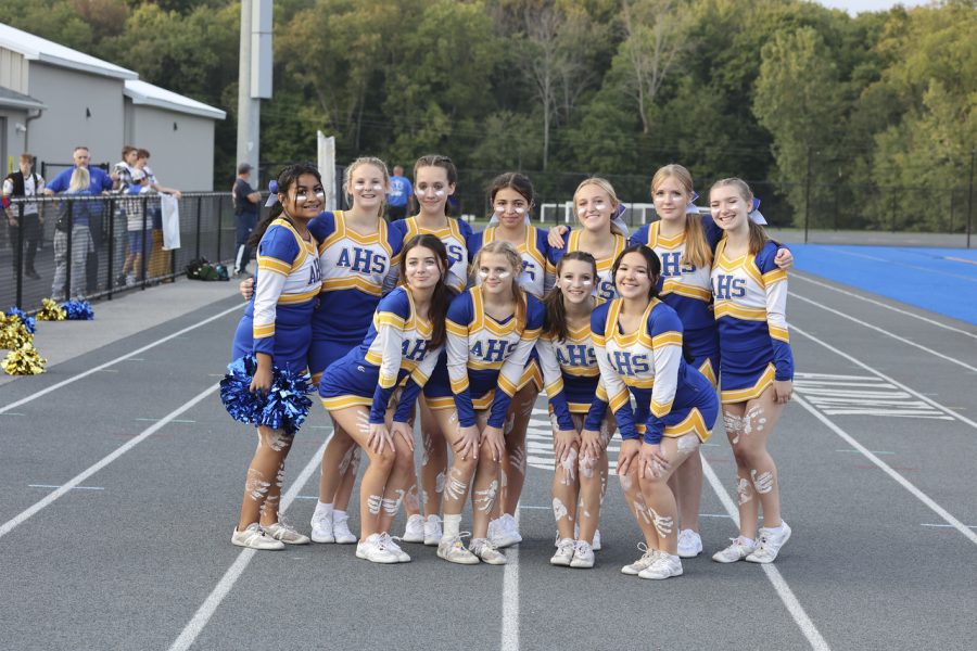AHS Varsity Cheerleaders Fly Into the New Season