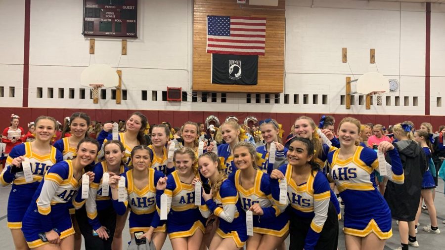 Alden+Varsity+Cheerleading+Competition%3A+Behind+the+Scenes