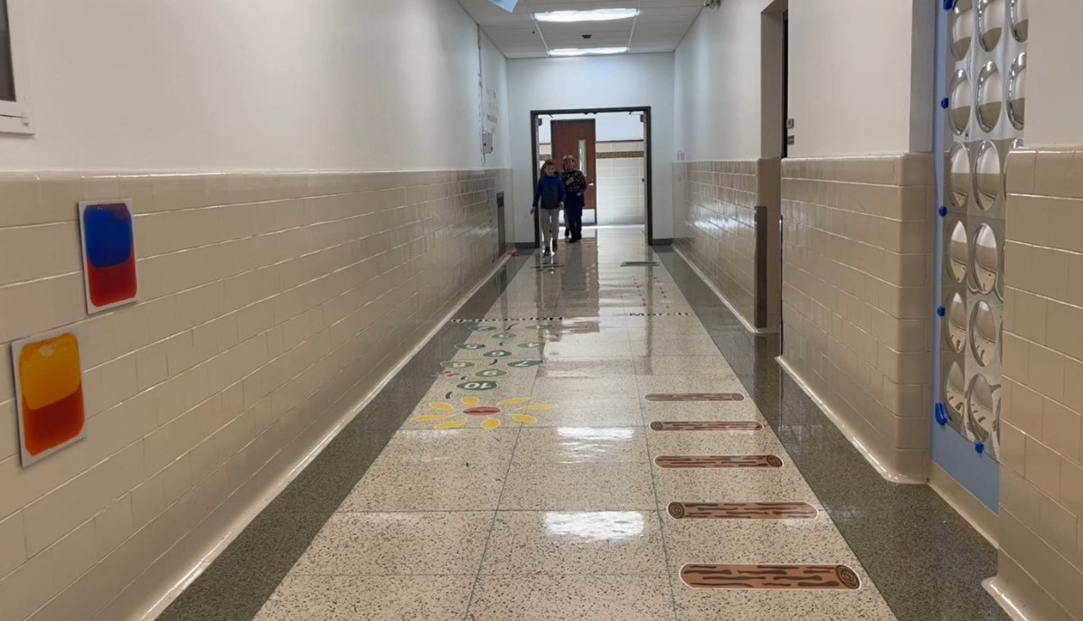Alden Intermediate School Adds Popular Sensory Hallway