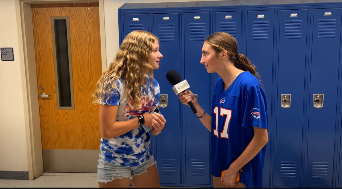 Bills Spirit Takes Over: Lily and Jess Bring the Hype to the Halls!