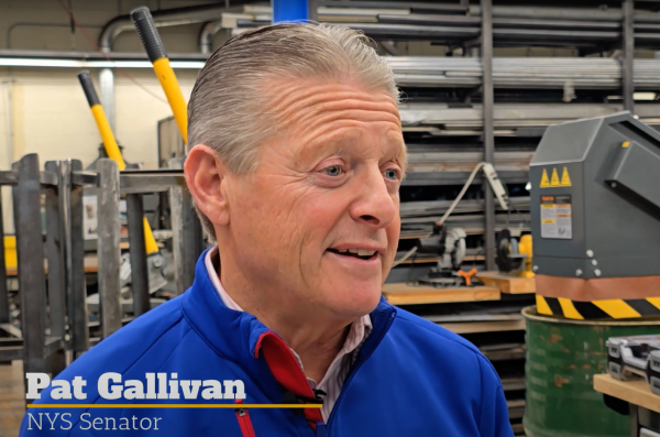 Senator Gallivan Praises Alden’s Bulldog Manufacturing Program