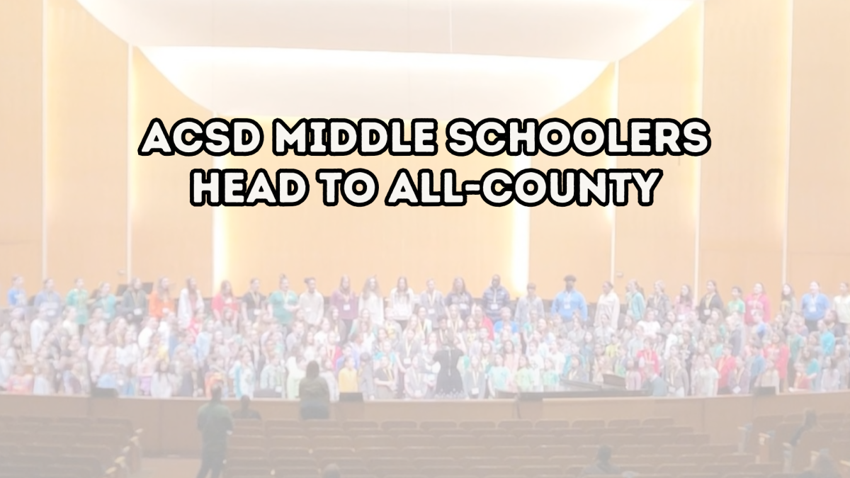 ACSD Middle Schoolers Head to All-County