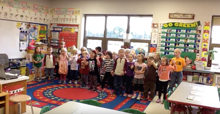 VIDEO: Skeleton Dance-Mrs. Yates Kindergarten (2015-16)