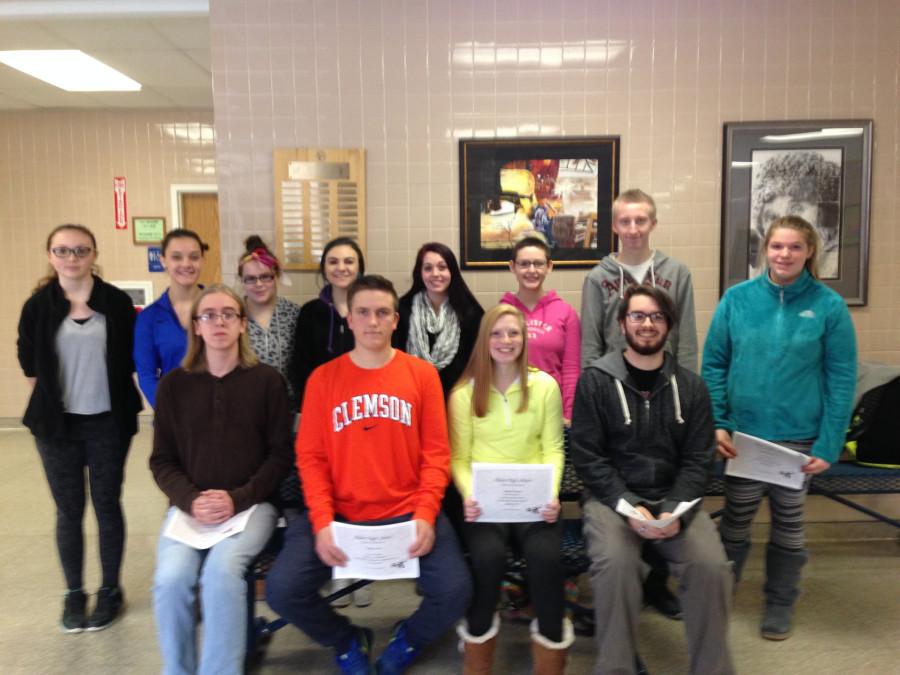 January Students of the Month