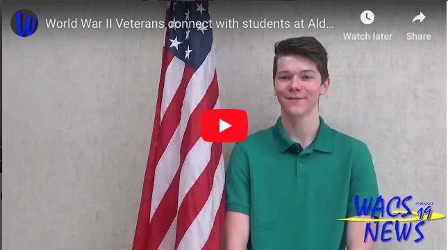 World+War+II+Veterans+Connect+with+Students+at+Alden+High+School