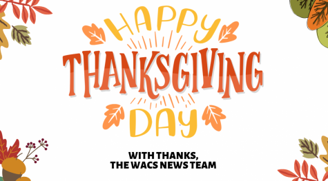 Happy Thanksgiving from the WACS News Team