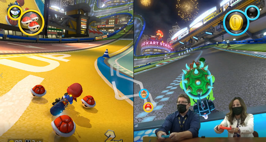 WACS+News+Mario+Kart+Teacher+vs.+Teacher+Competition