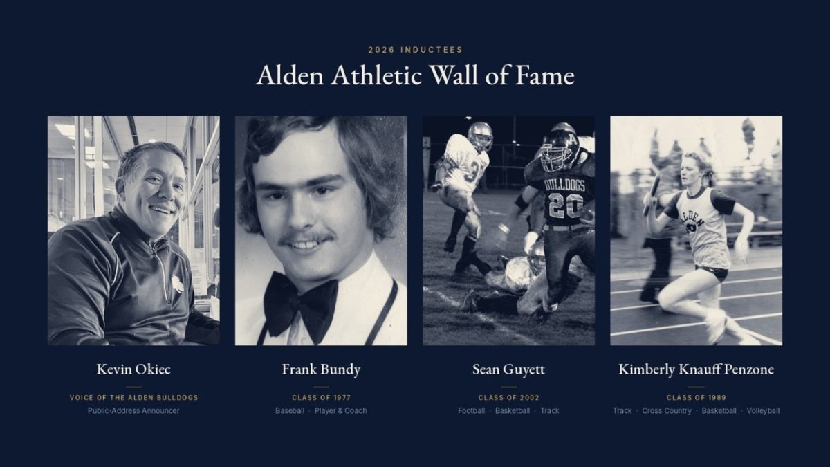 Watch: The 2026 Alden High School Athletic Wall of Fame Induction Ceremony